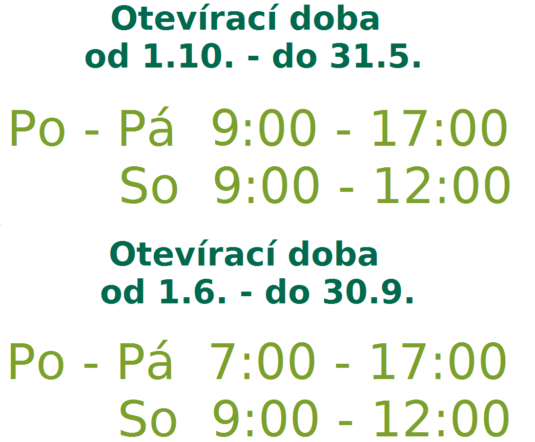 otevírací doba